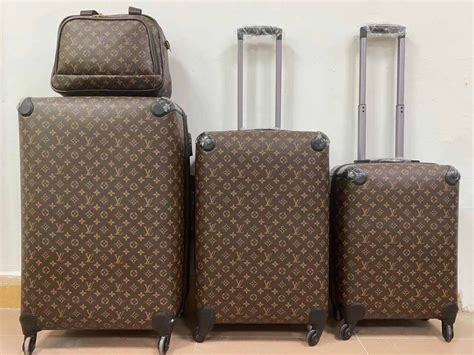 fake louis vuitton suitcase ebay|louis vuitton knockoff vs real.